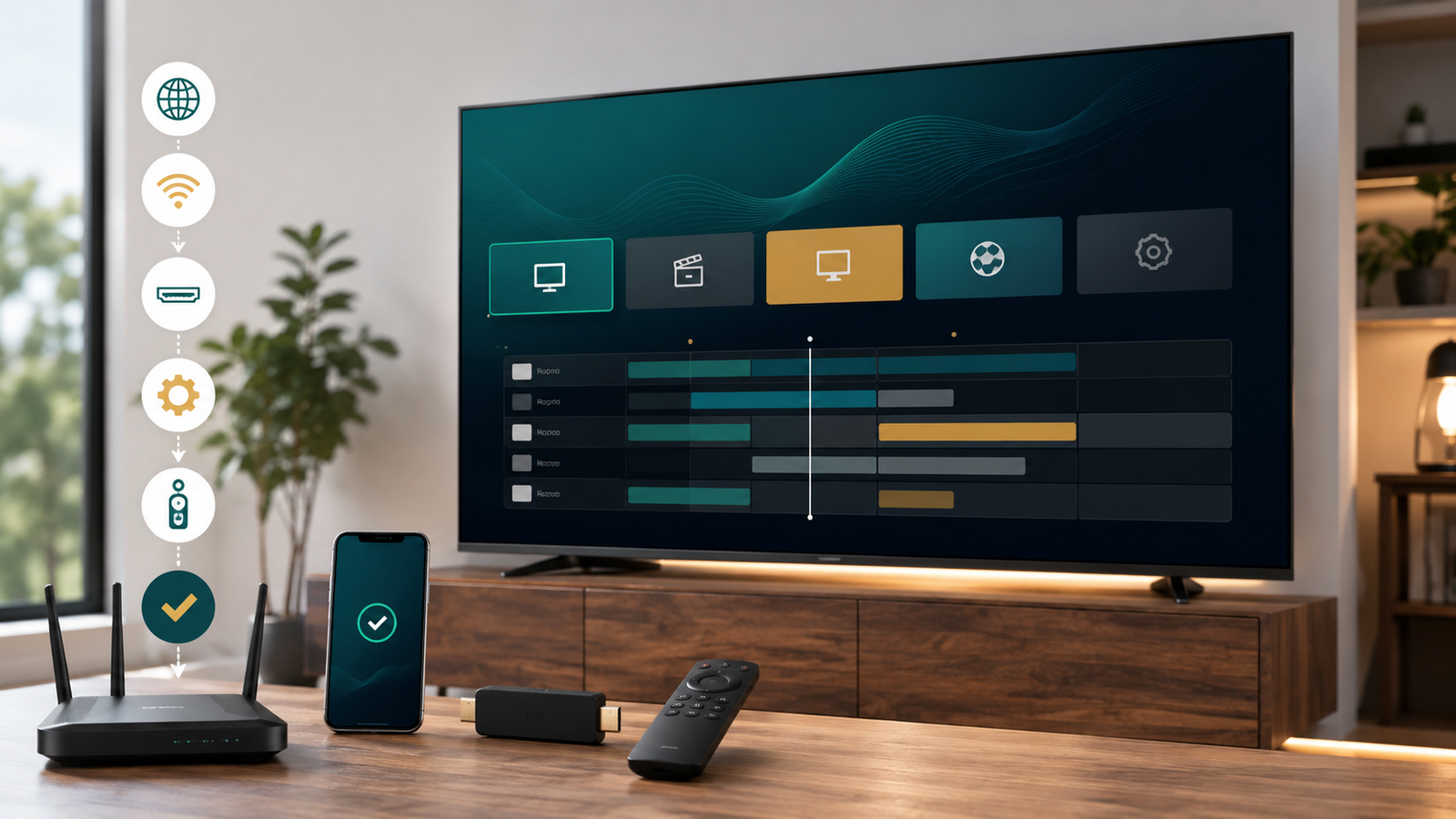 IPTV Box auf Smart TV und Fire TV Stick einrichten